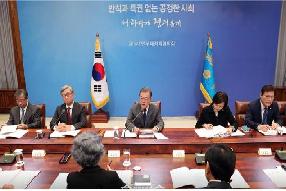 President Moon reaffirms commitment to strong anti-corruption reform 