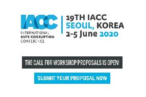 Workshop Proposal of the 19 the International Anti-Corruption Conference(IACC) Seoul