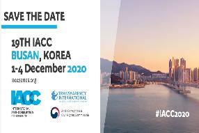 The 19th IACC of 2020 postponed to December